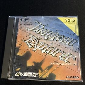 NEC PC Engine Hucard - Dungeon Explorer - Import Japan Japanese US SELLER