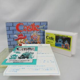 Castle Excellent w/ Box and Manual [Famicom JP ver.]