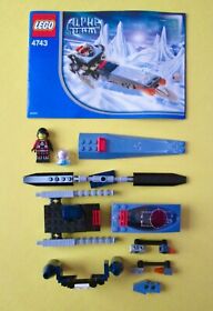 Vintage LEGO,Lego #4743,Ice Blade Alpha Team,2004,Incomplete with instructions