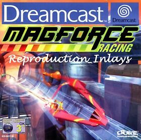 Magforce Racing Dreamcast Front Inlay Only (High Quality)