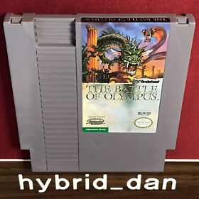 The Battle of Olympus NES Nintendo Entertainment System Authentic Game Cart USA