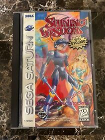 Shining Wisdom Sega Saturn Video Game Complete With Registration Card