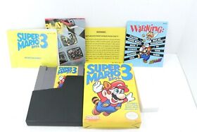 Super Mario Bros 3 en caja NES Nintendo Hermoso Estado De Colección 1990