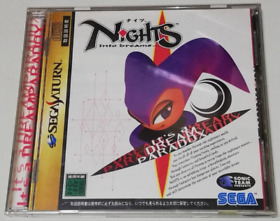 Nights Into Dreams Sega Saturn SS with Manual Japanese
