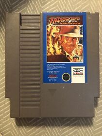 Nintendo NES Indiana Jones and the Temple of Doom Grey Cart Only !