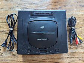SEGA Saturn Model 2 MK-80000A Console + Power and S-video Cable New Batt. TESTED