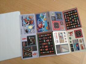 WRECKING CREW　Clu Clu Land  sticker　 book family computer　Famicom