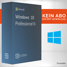 Microsoft Windows 10 Pro N 32/64-Bit, kein Abo, deutsche Ware, top Ware, Win10