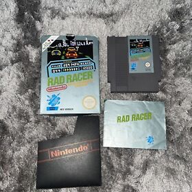 Rad Racer NES Game Boxed