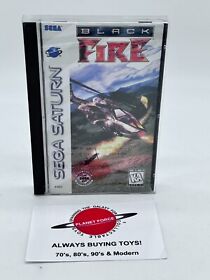 Black Fire Complete Sega Saturn Video Game