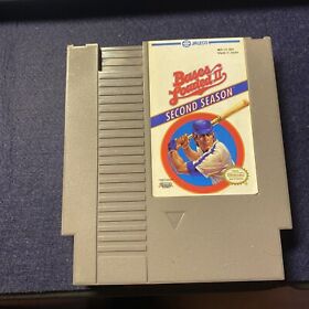 Super Nintendo NES Bases Loaded II 2 Second Season Authentic Game Cartridge 1990