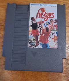 Hoops for Nintendo NES (1989) * Cartridge Only * Cleaned & Tested