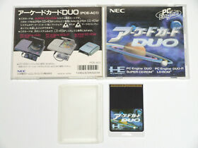 In Stock Arcade Card Duo Fully Working NEC PC-Engine CD-ROM CMK