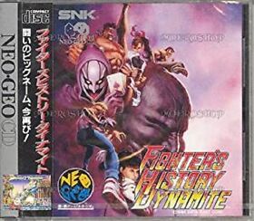 Neo Geo CD FIGHTERS HISTORY DYNAMITE Import Japan Game 