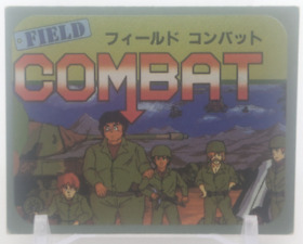Field Combat #154 Family Computer Card Menko Amada Famicom Konami 1985 Japan
