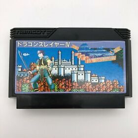 Dragon Slayer IV 4 Nintendo NES FC Famicom JAPAN