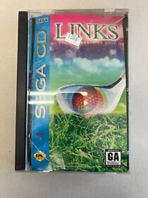 Links The Challenge Of Golf  (Sega Cd) Complete (TESTED&WORKING)