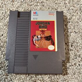 Jordan VS Bird: One on One (Nintendo NES) Cartridge