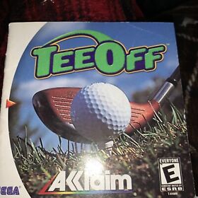 tee off golf dreamcast manual only