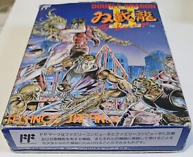 Double Dragon 2 The Revenge Famicom Nintendo JP JAPAN - CIB