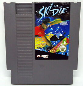 Ski or Die by Palcom - Nintendo NES PAL B - NES-7S-NOE