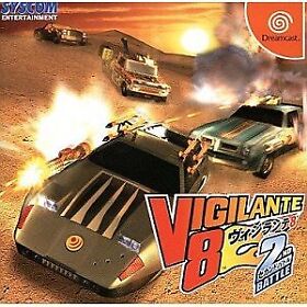 Sega Dreamcast Vigilante 8 Second Battle Japan Game