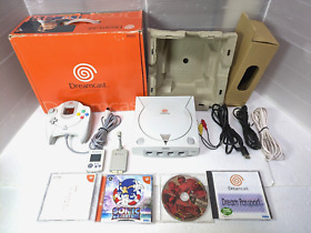 SEGA Dreamcast Console Sonic Adventure Marvel VS Capcom 2  Japan Box