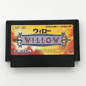 Willow Nintendo NES FC Famicom CAP-WI JAPAN