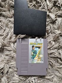 Metal Gear - Nintendo NES Game Cart & Sleeve Only Konami Game 🌟🌟🌟 Rare Retro