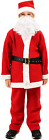 Boys Santa Costume Child Santa Suit Velvet Santa Claus Costume for Boys Christma