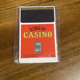 KING OF CASINO - TurboGrafx 16 HuCard Only
