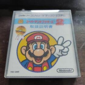SUPER MARIO BROS 2 Famicom Disk System Nintendo 1st print new sealed from Japan