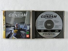 Mobile Suit Gundam SS BANDAI Sega Saturn From Japan