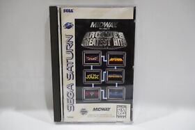 Midway Arcade's Greatest Hits (Sega Saturn) Tested - CIB COMPLETE SHIPS FREE