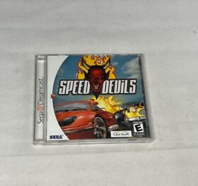 Speed Devils (Sega Dreamcast, 1999) With Manual