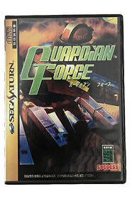 Vintage Guardian Force (Sega Saturn, 1998) Japanese Shooter Retro Video Game