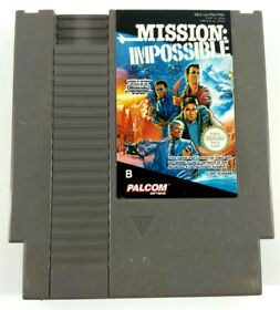 Game Nintendo Nes Loose Mission Impossible Fah And Tracking