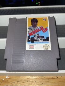 Michael Andretti's World Grand Prix GP Nintendo NES 