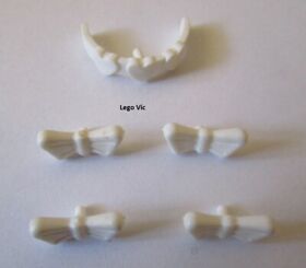 LEGO 6176 Belville Bows & Hair Band White Butterfly Knot White 5841 A24