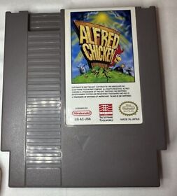 Alfred Chicken Nintendo NES Cartridge Only Tested Works Authentic