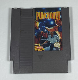 Punch Out Punchout Nintendo NES Original Authentic Genuine Game TESTED GOOD