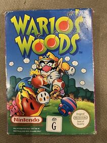 Nintendo NES Game: Wario's Woods AUS PAL-A CIB NAL AUSTRALIAN RELEASE