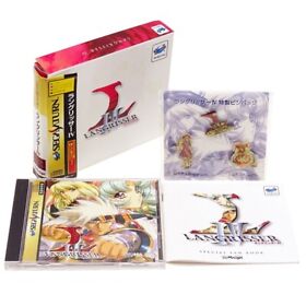 LANGRISSER 4 IV Limited Box Sega Saturn Japan Import SS NTSC-J Complete