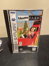 Theme Park (Sega Saturn) Complete - TESTED - Authentic