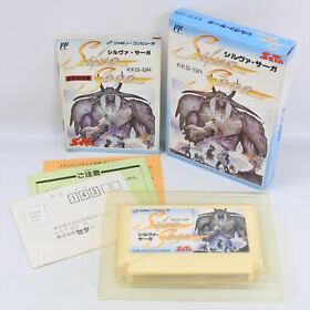 SILVA SAGA Famicom Nintendo 2235 fc