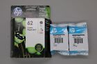 Genuine HP 62 Black and Tri-Color Combo Cartridges BEST DEAL
