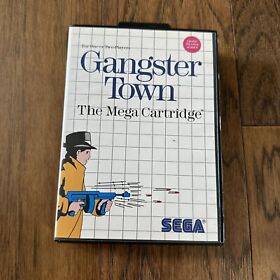 Gangster Town (Sega Master System, 1987) - Tested - Authentic - SMS