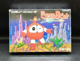 [Used] KING RECORDS Miracle Ropit's Boxed Nintendo Famicom Software FC Japan