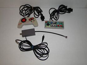 ORIGINAL NES CONTROLLER LOT MAX TURBO CONTROLLER RF AV CABLE OEM NINTENDO