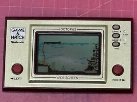GAME&WATCH GAME WATCH OCTOPUS GAME WATCH widescreen used Nintendo operationa